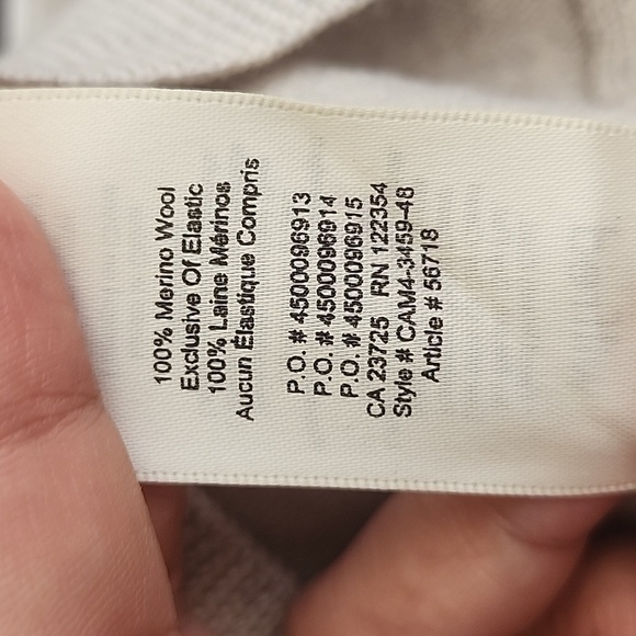 Aritzia Wilfred Cyprie Sweater Merino wool mock-neck sweater Size XXS - Picture 11 of 11